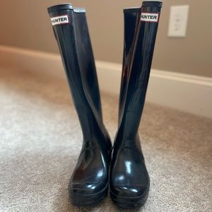 Black Hunter Boots